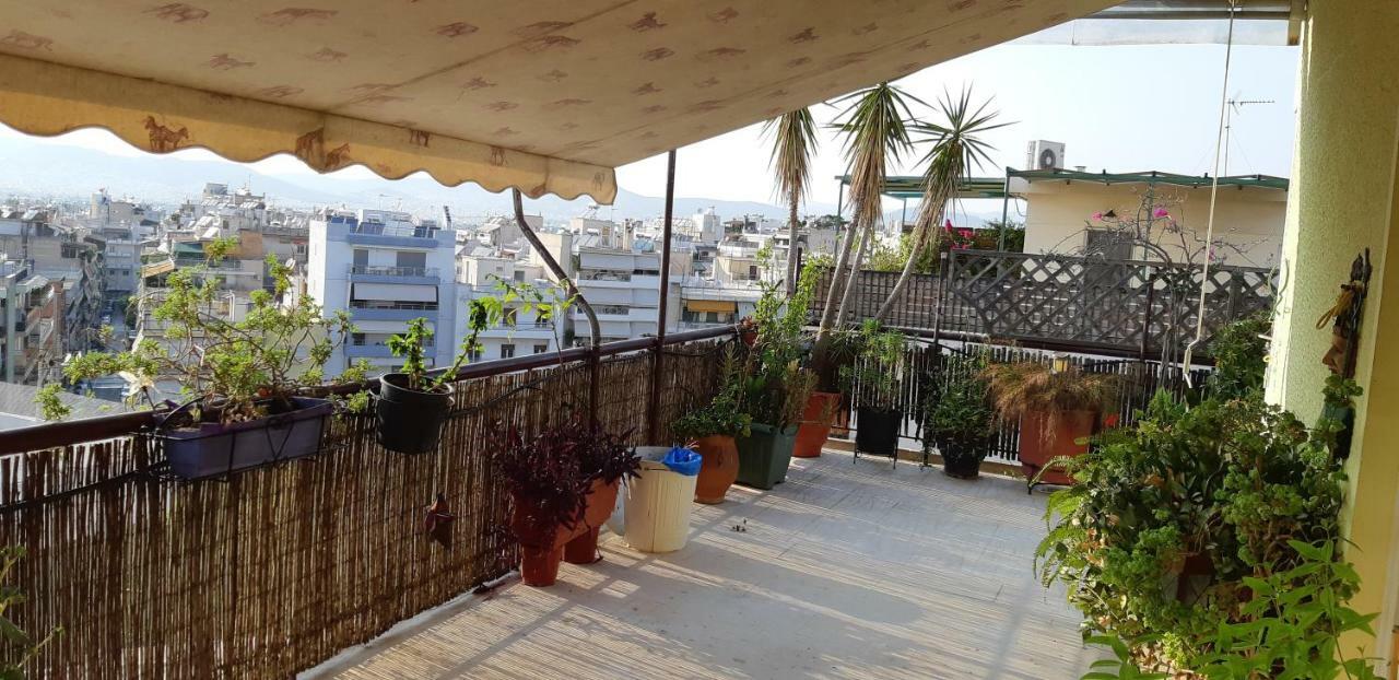 Penthouse Balcony Close To Acropolis Atenas Exterior foto